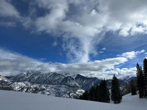 Mountains across from the Purgatory Ski Resort during winter on January 29, 2023. Winter is the most common time for people to have seasonal depression because of the lack of sunlight. 