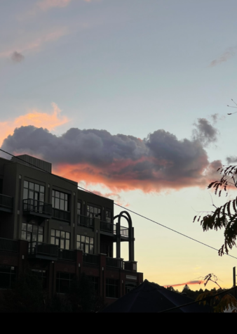 A sunset in Durango, Colorado downtown on 11th street. Taken by a DHS student. 