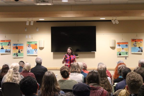 Zoe Golden reading some of her poems at the Evening with Durango Poet Laureates which was on February 26, 2024. She is Durango’s first Rising Poet Laureate. 
