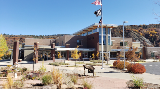The Front of Durango Public Library